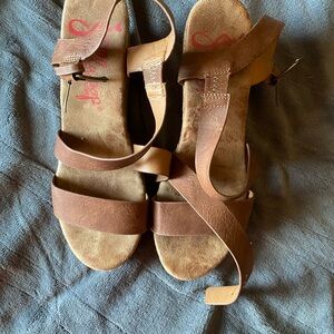 Brown Leather Sandals